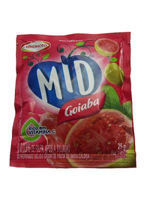 Refresco de Goiaba 25g  MID AJINOMOTO