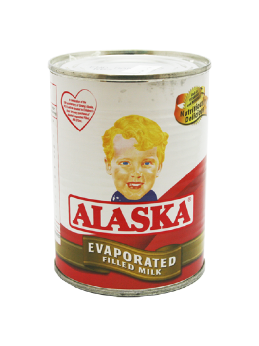 Evaporated Filled Milk 370ml  ALASKA