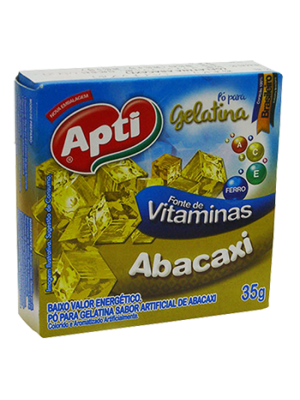 Gelatina de Abacaxi 35g APTI