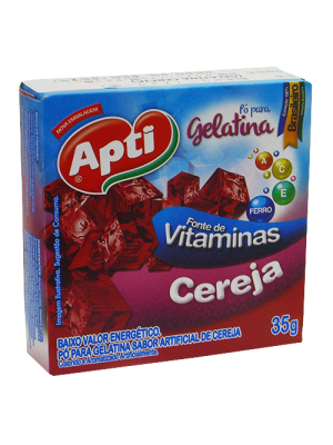 Gelatina de Cereja 35g APTI