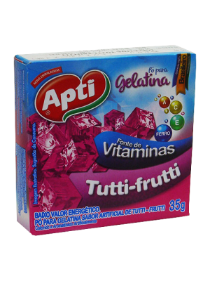 Gelatina de Tutti Frutti 35g APTI