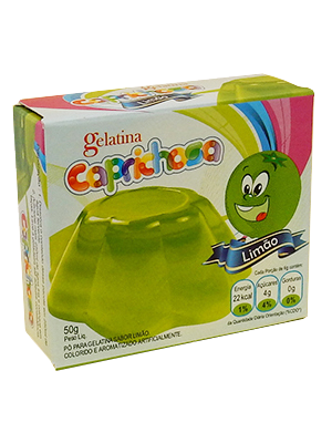 Gelatina de Limao 50g CAPRICHOSA