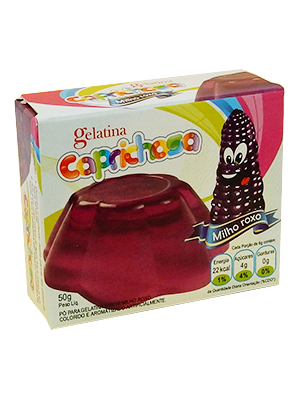 Gelatina Milho Roxo 50g CAPRICHOSA