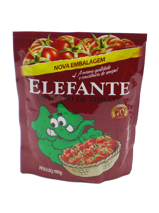Extrato de Tomate Elefante Pouch 190g CARGIL
