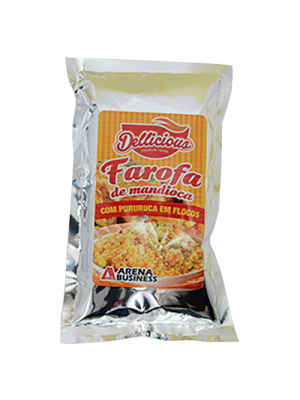 Farofa de Mandioca c/ Pururuca 250g DELLICIOUS