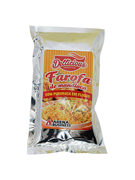 Farofa de Mandioca c/ Pururuca 250g DELLICIOUS