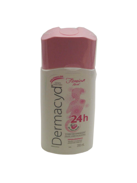 Sabonete  Intimo Feminina Floral 200ml DERMACYD 