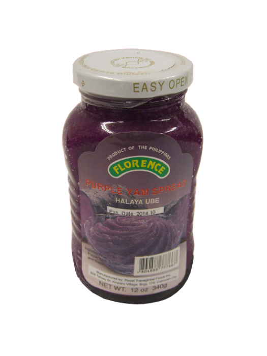 FLORENCE PURPLE YAM SPREAD(UBE) 340g