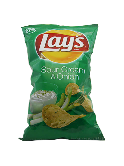 Lays  Sour Cream &Onion  184.2g FRITOLAY