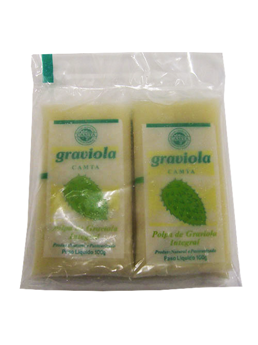 Polpa de Graviola 400g FRUTA&FRUTA