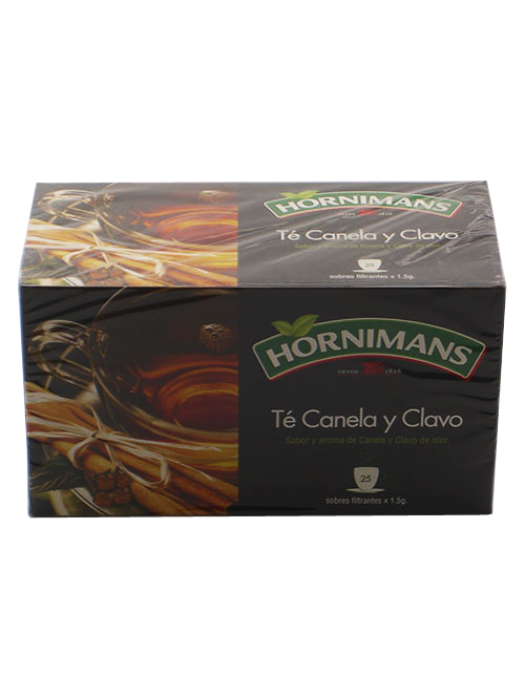 HORNIMANS TE CANELA Y CLAVO 1.5G X 25
