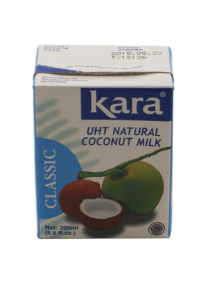 Leite de Coco(Coconut Milk) Classic 200ml KARA