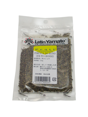 Condimento Pimenta do Reino em pó Grosso 20g LATIN YAMATO