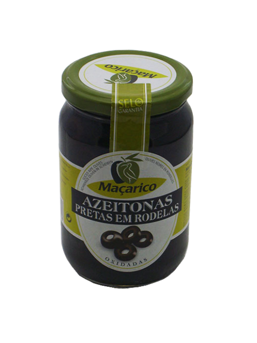 Azeitona Preta Inteira 210g  MACARICO