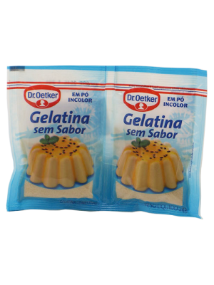 Gelatina sem sabor Incolor  OETKER