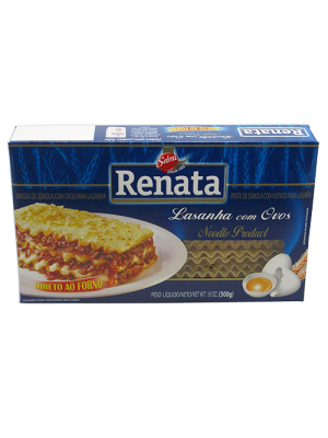 Massa p/ Lasanha  500g  RENATA