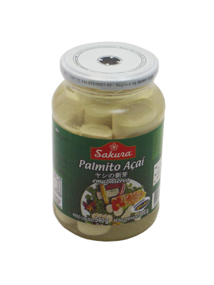Palmito Açai Inteiro  540g SAKURA