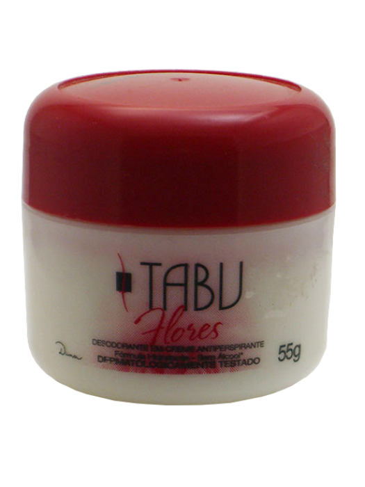 Desod. em Creme Flores 55g TABU