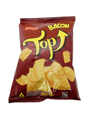Salgadinhos de Milho Bacon 75g TOP