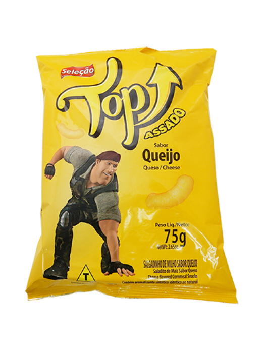 Salgadinho de Milho e Queijo  75g TOP