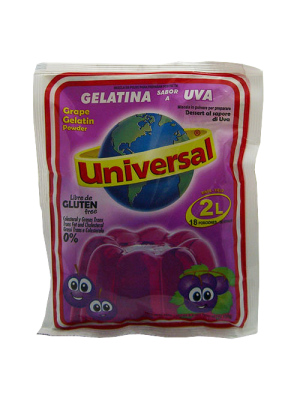Gelatina uva 2L 150g  UNIVERSAL 
